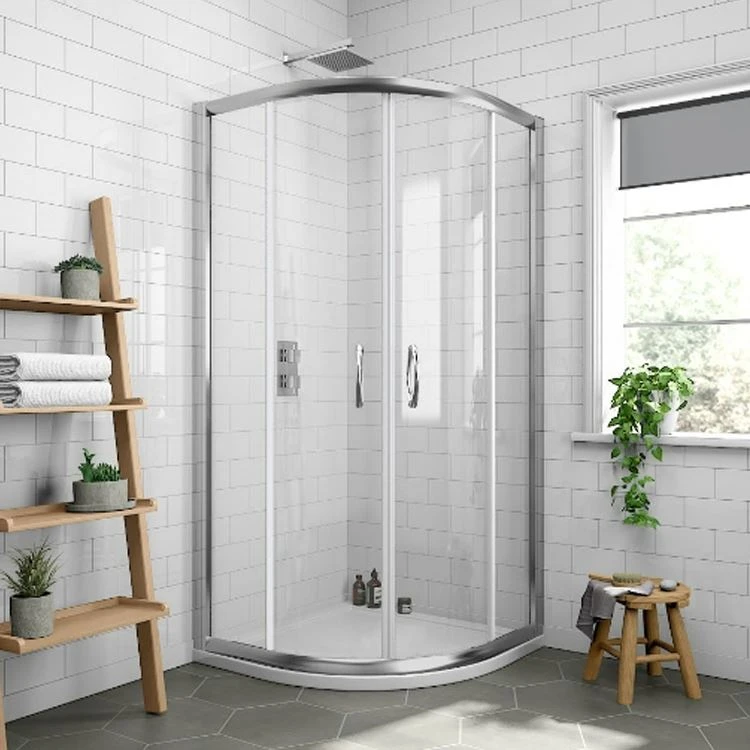 Curved Glass Shower Door